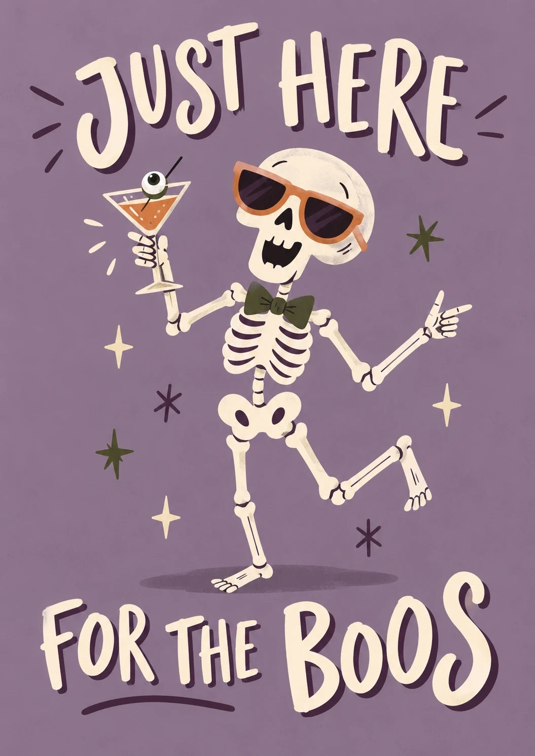 Halloween - Personalised Card — with punch holes