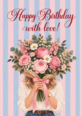 Load image into Gallery viewer, Birthdays - Personalised Card — with punch holes
