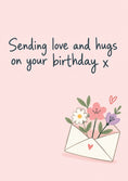 Load image into Gallery viewer, Birthdays - Personalised Card — with punch holes
