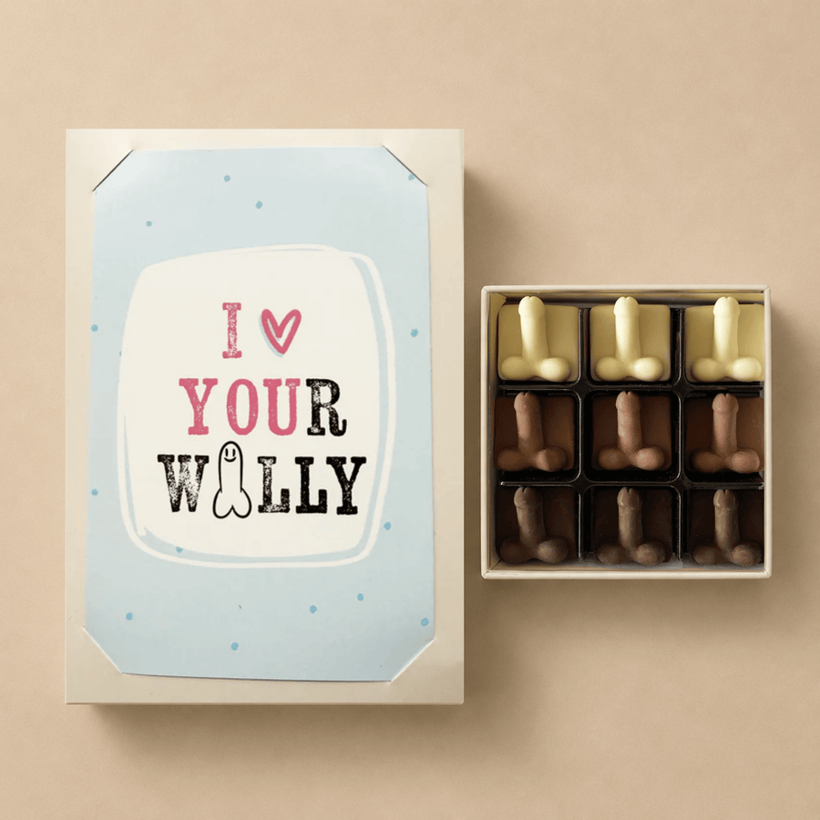 "I Love Your Willies" Chocolate Box