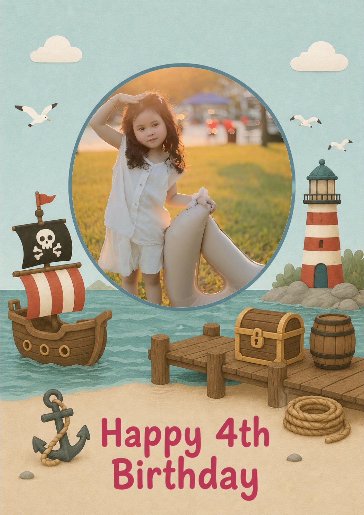 Birthdays - Personalised Card