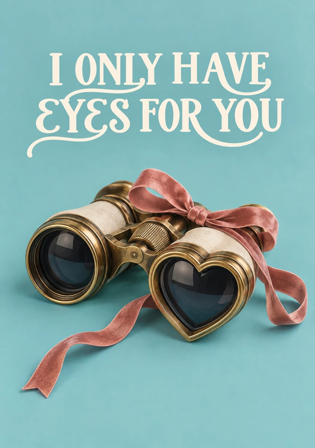 Valentine's day - Personalised Card — with punch holes