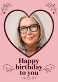 Load image into Gallery viewer, Birthdays - Personalised Card — with punch holes
