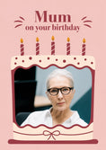 Load image into Gallery viewer, Birthdays - Personalised Card — with punch holes
