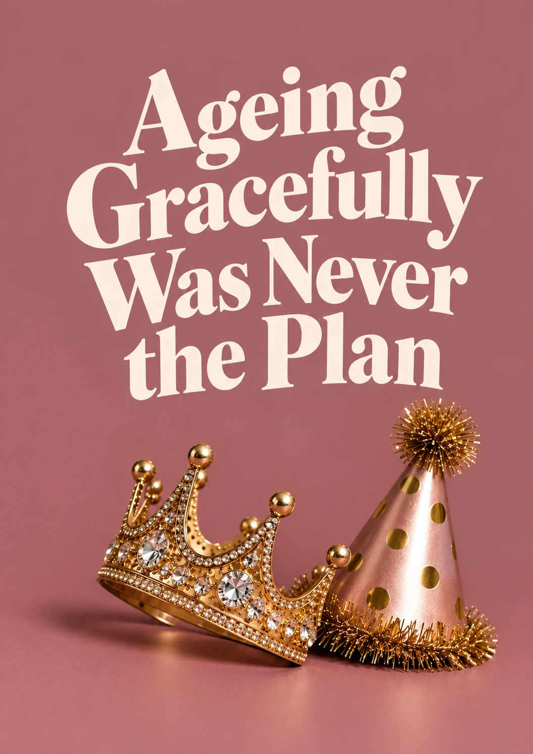Funny Ageing Gracefully Was Never the Plan 60th Birthday Card for Her