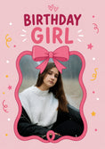 Load image into Gallery viewer, Birthdays - Personalised Card — with punch holes
