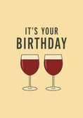 Load image into Gallery viewer, Birthdays - Personalised Card — with punch holes
