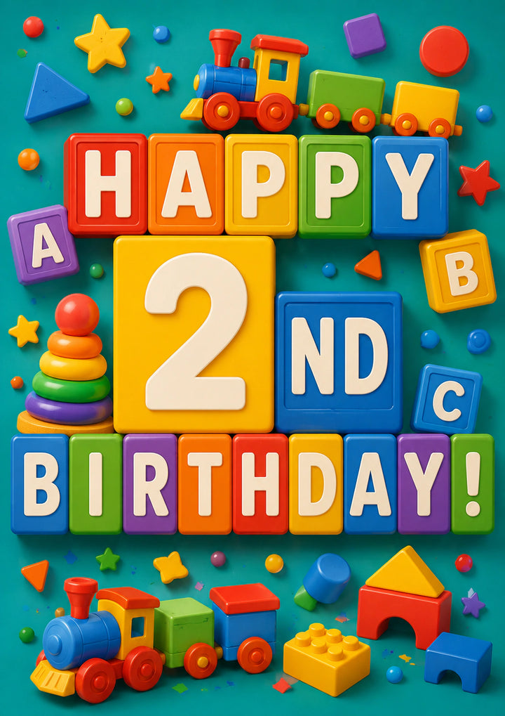 Birthdays - Personalised Card