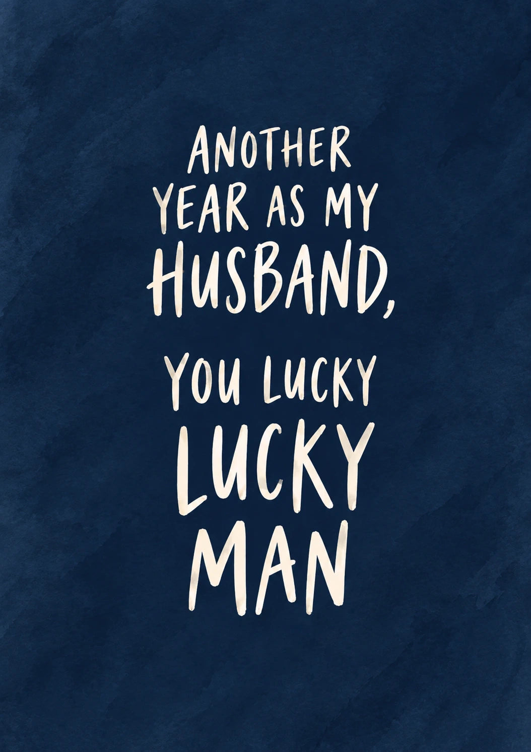 Funny Another Year Lucky Lucky Man Birthday Card for Him