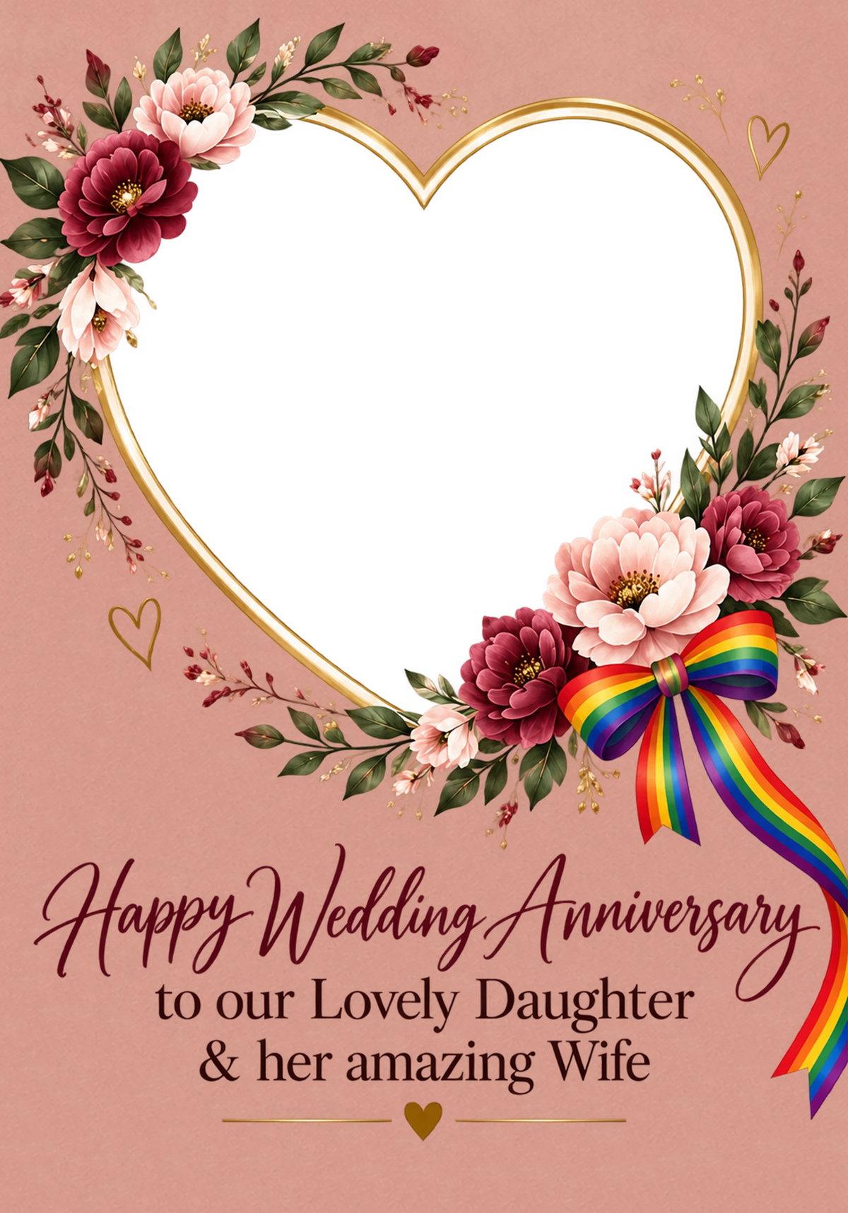 Anniversary - Personalised Card