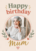 Load image into Gallery viewer, Birthdays - Personalised Card — with punch holes
