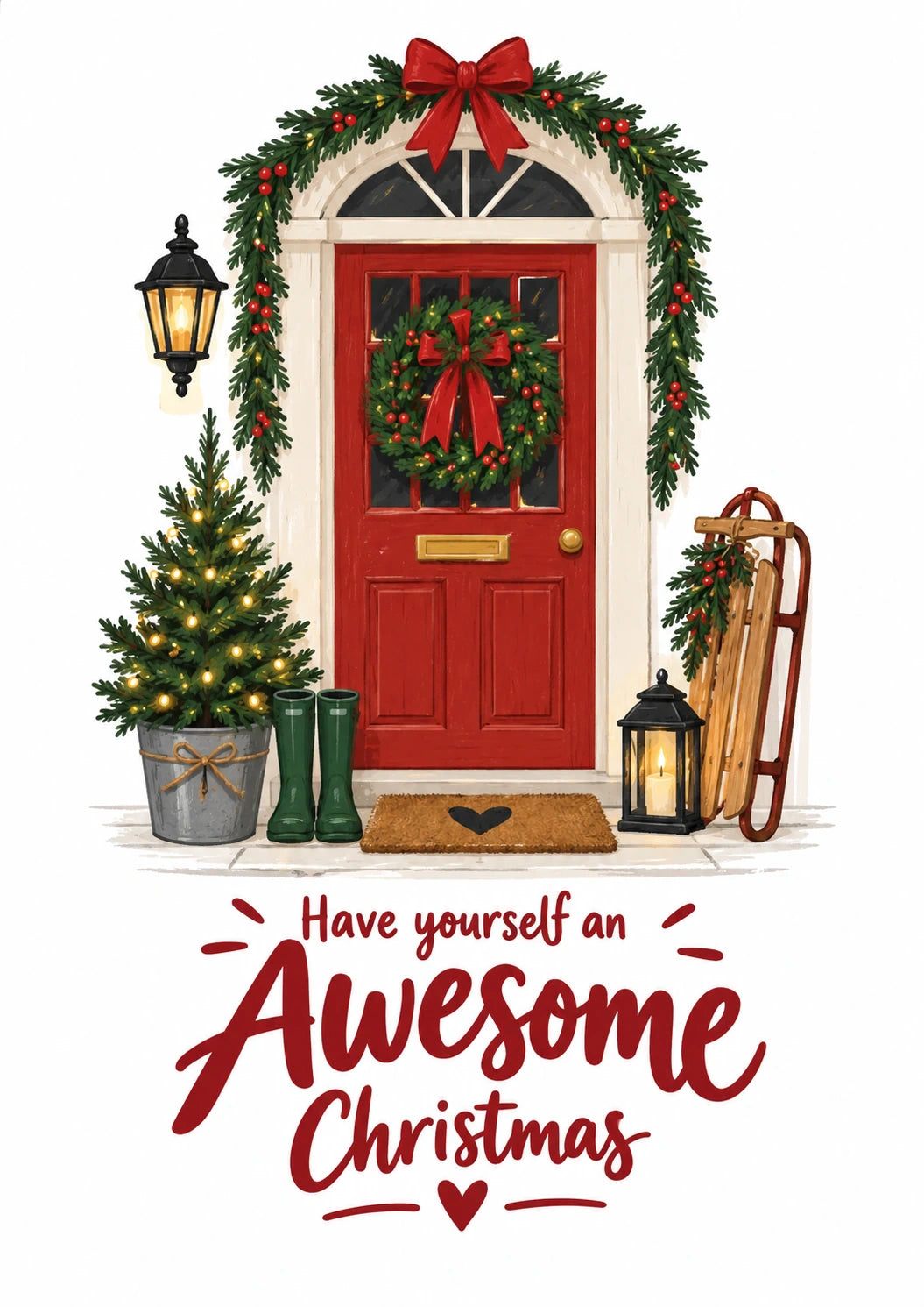 Christmas - Personalised Card