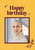 Load image into Gallery viewer, Birthdays - Personalised Card — with punch holes
