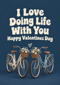 Load image into Gallery viewer, Valentine's day - Personalised Card — with punch holes
