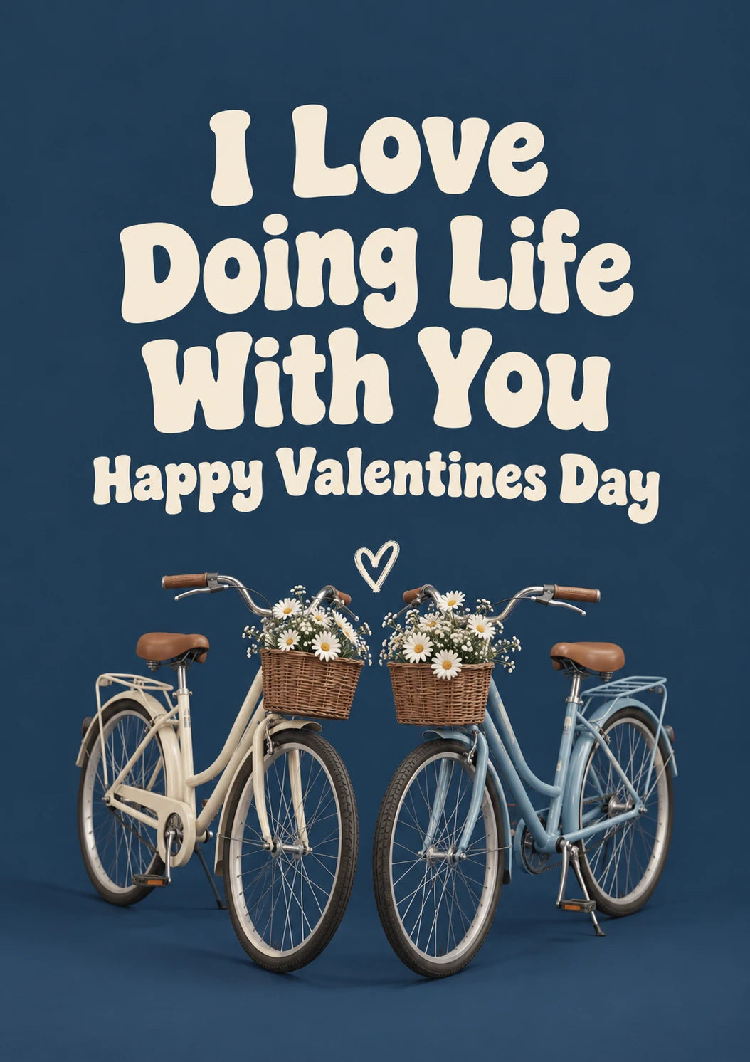I Love Doing Life With You Valentine's Day Card for Wife