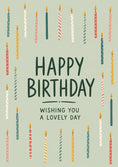 Load image into Gallery viewer, Birthdays - Personalised Card — with punch holes
