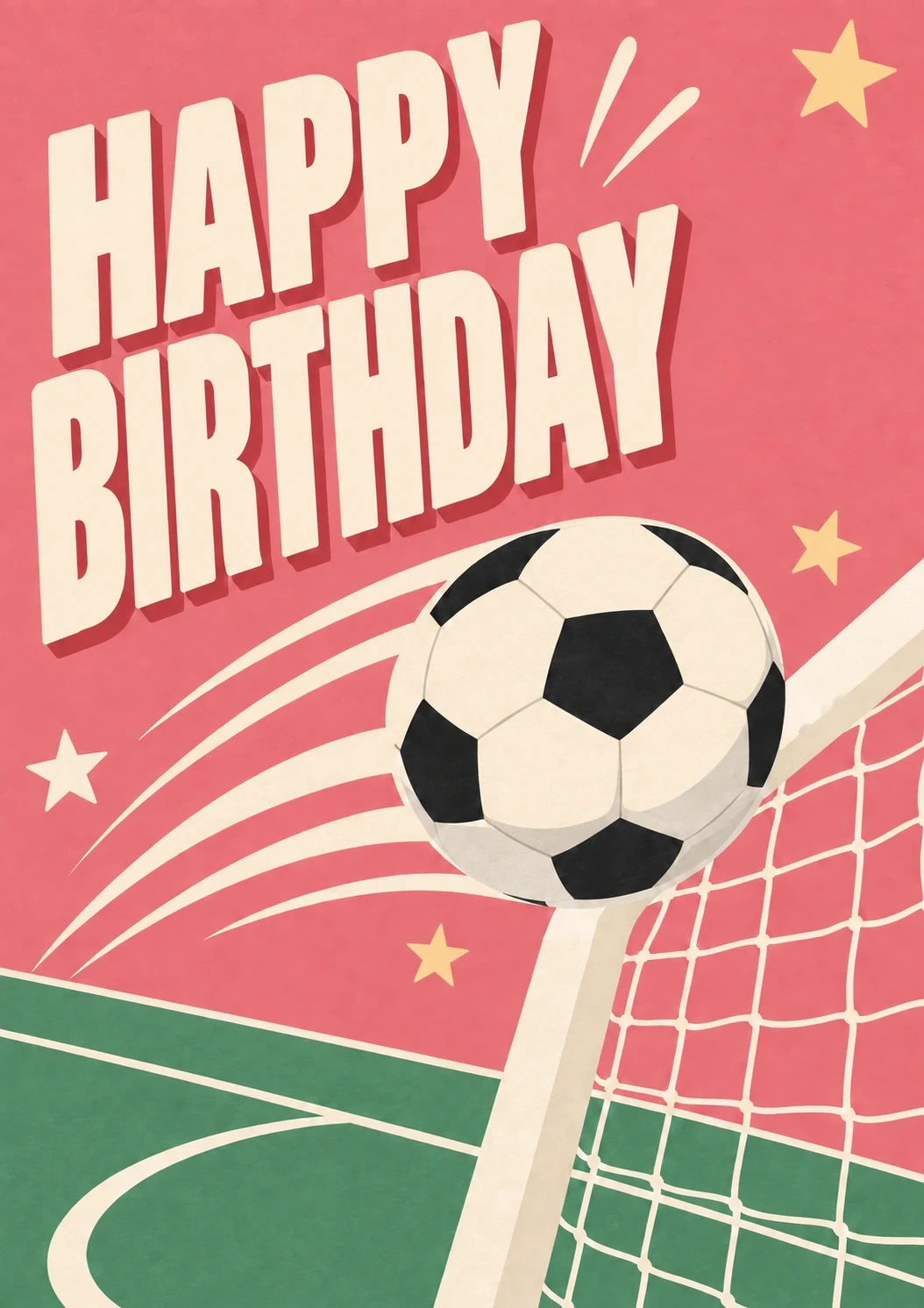 Birthdays - Personalised Card — with punch holes