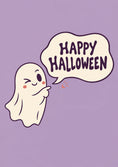 Load image into Gallery viewer, Halloween - Personalised Card — with punch holes
