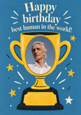Load image into Gallery viewer, Birthdays - Personalised Card — with punch holes
