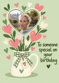 Load image into Gallery viewer, Birthdays - Personalised Card — with punch holes
