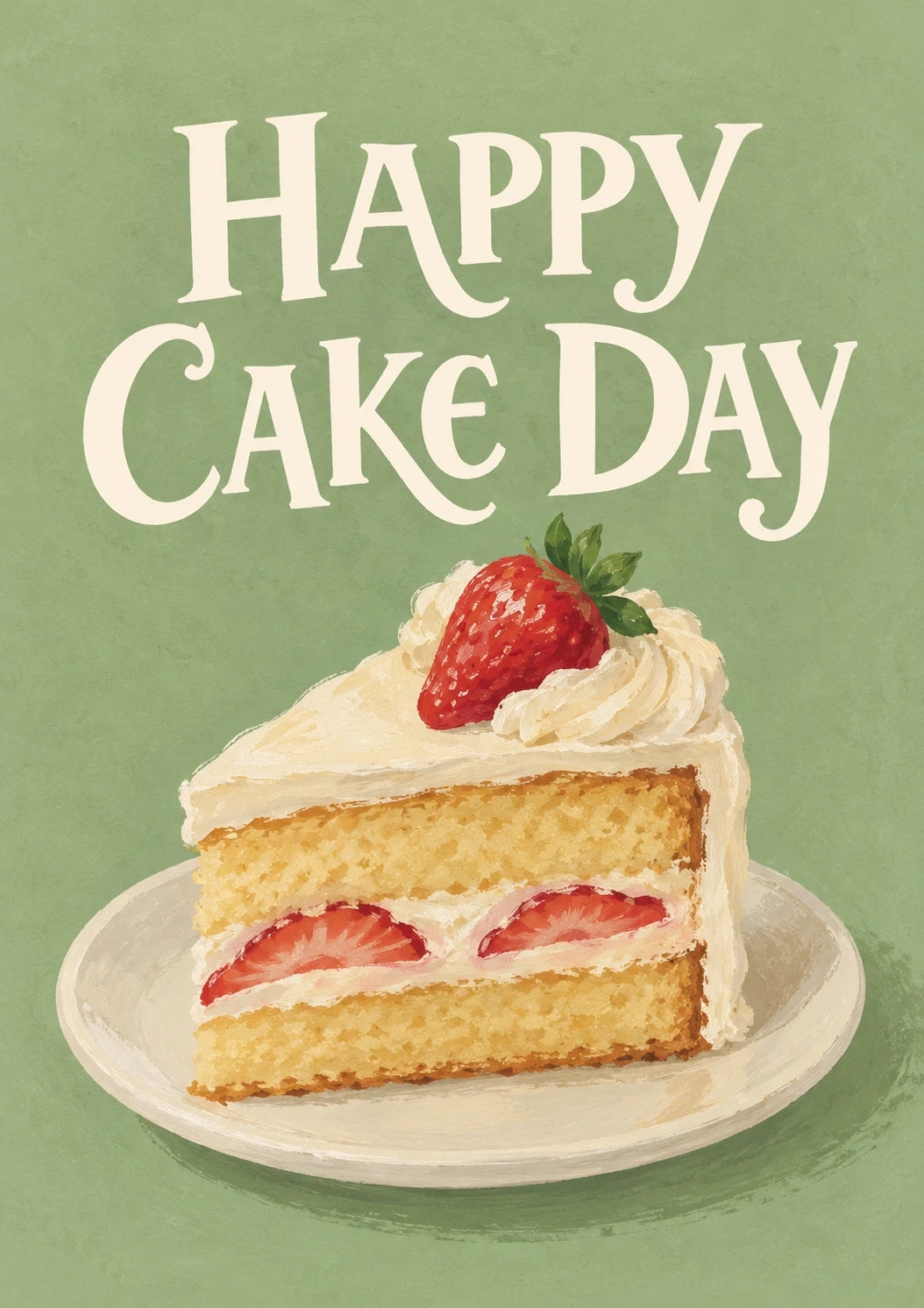 Birthdays - Personalised Card — with punch holes