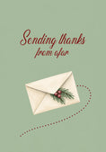 Load image into Gallery viewer, Christmas - Personalised Card — with punch holes

