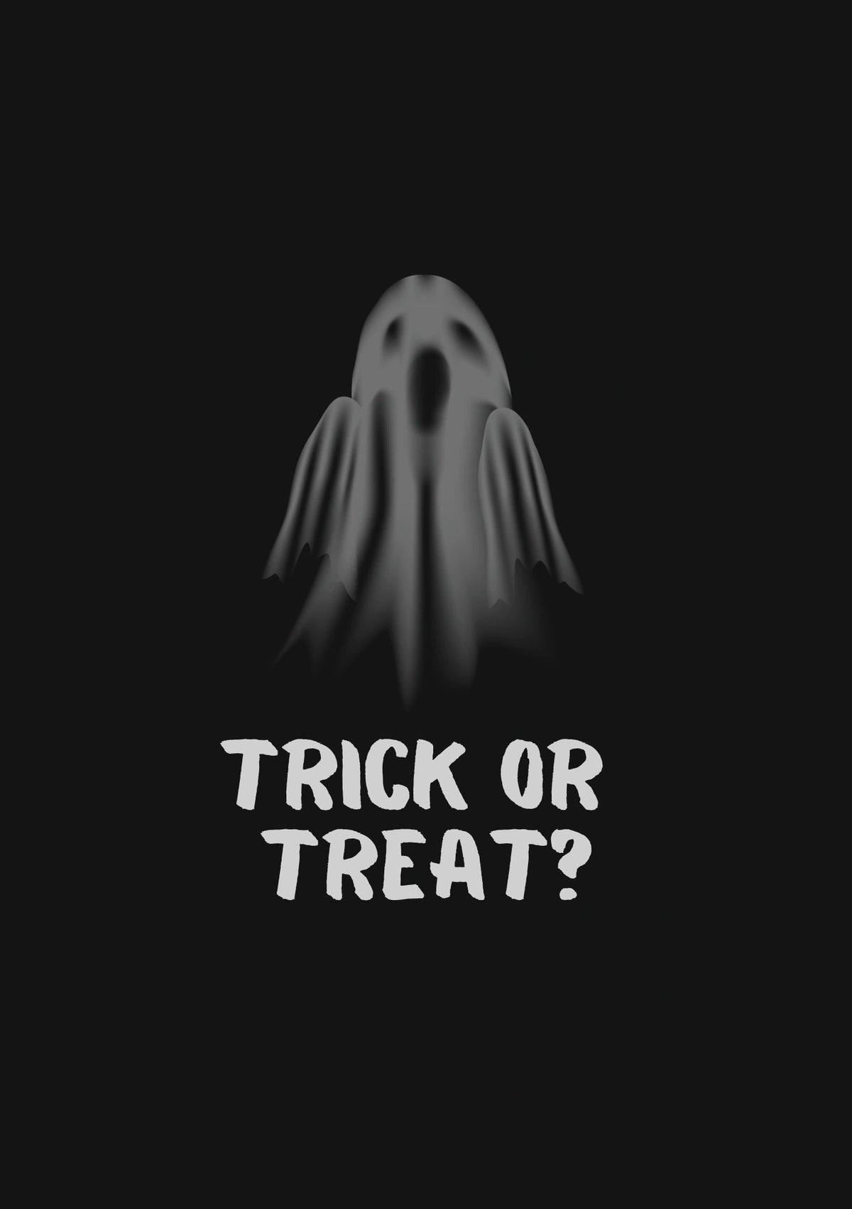 Halloween - Personalised Card — with punch holes