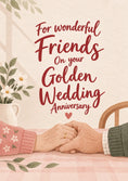 Load image into Gallery viewer, Anniversary - Personalised Card — with punch holes
