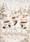 Load image into Gallery viewer, Christmas - Personalised Card — with punch holes
