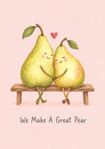 Load image into Gallery viewer, Valentine's day - Personalised Card — with punch holes
