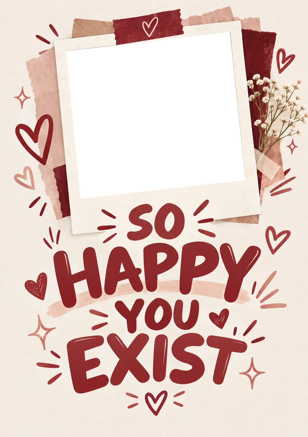 Anniversary - Personalised Card — with punch holes
