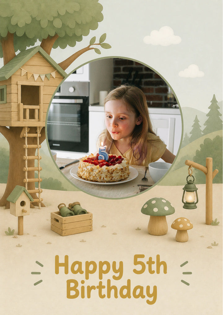 Birthdays - Personalised Card