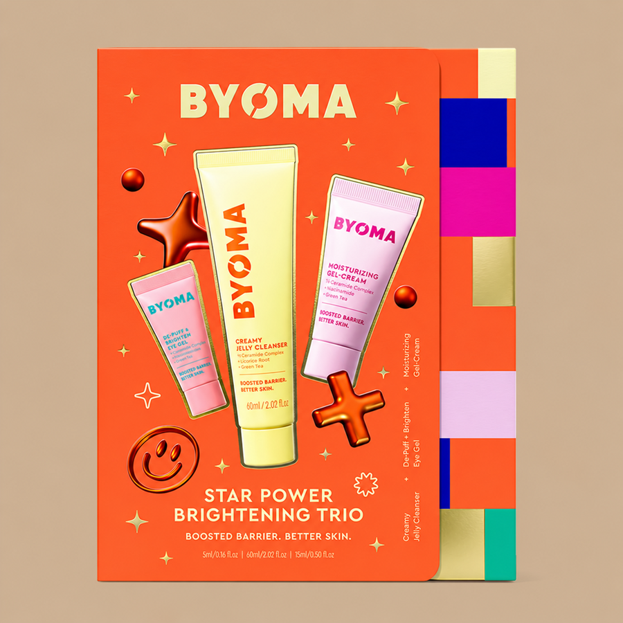 BYOMA Star Power Brightening Trio Skincare Set