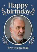 Load image into Gallery viewer, Birthdays - Personalised Card — with punch holes
