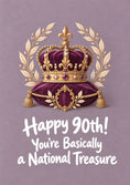 Load image into Gallery viewer, Birthdays - Personalised Card — with punch holes
