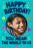 Load image into Gallery viewer, Birthdays - Personalised Card — with punch holes
