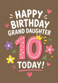 Load image into Gallery viewer, Birthdays - Personalised Card — with punch holes
