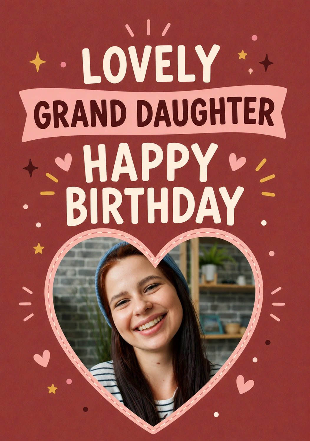 Birthdays - Personalised Card