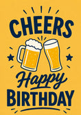 Load image into Gallery viewer, Birthdays - Personalised Card — with punch holes
