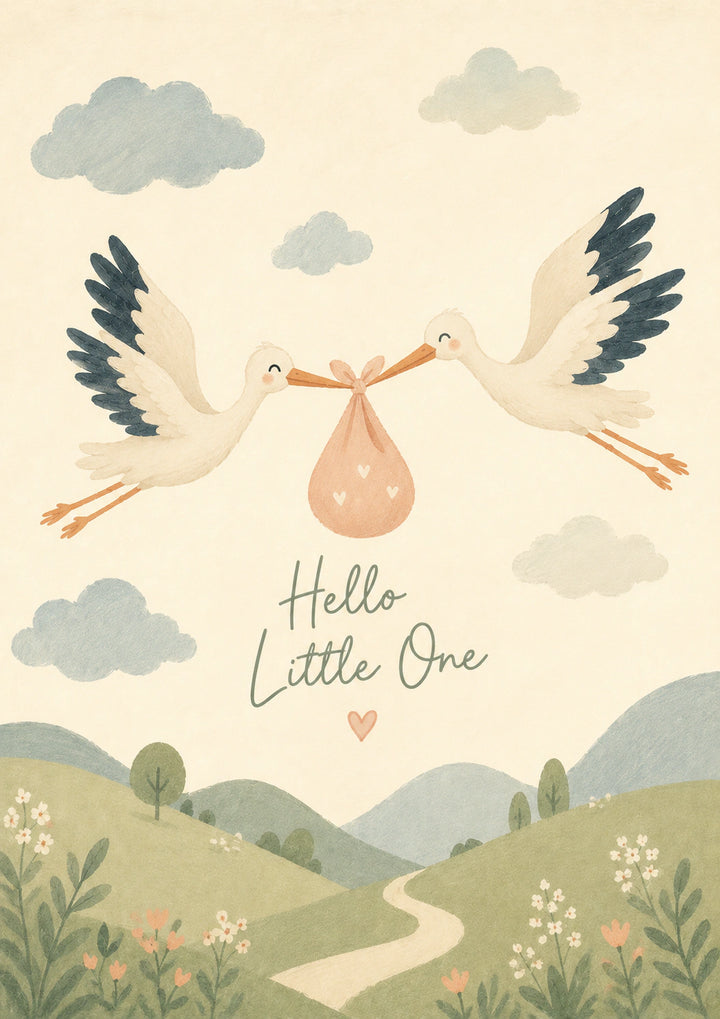 New Baby - Personalised Card
