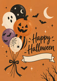 Load image into Gallery viewer, Halloween - Personalised Card — with punch holes
