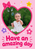 Load image into Gallery viewer, Birthdays - Personalised Card — with punch holes

