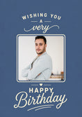 Load image into Gallery viewer, Birthdays - Personalised Card — with punch holes

