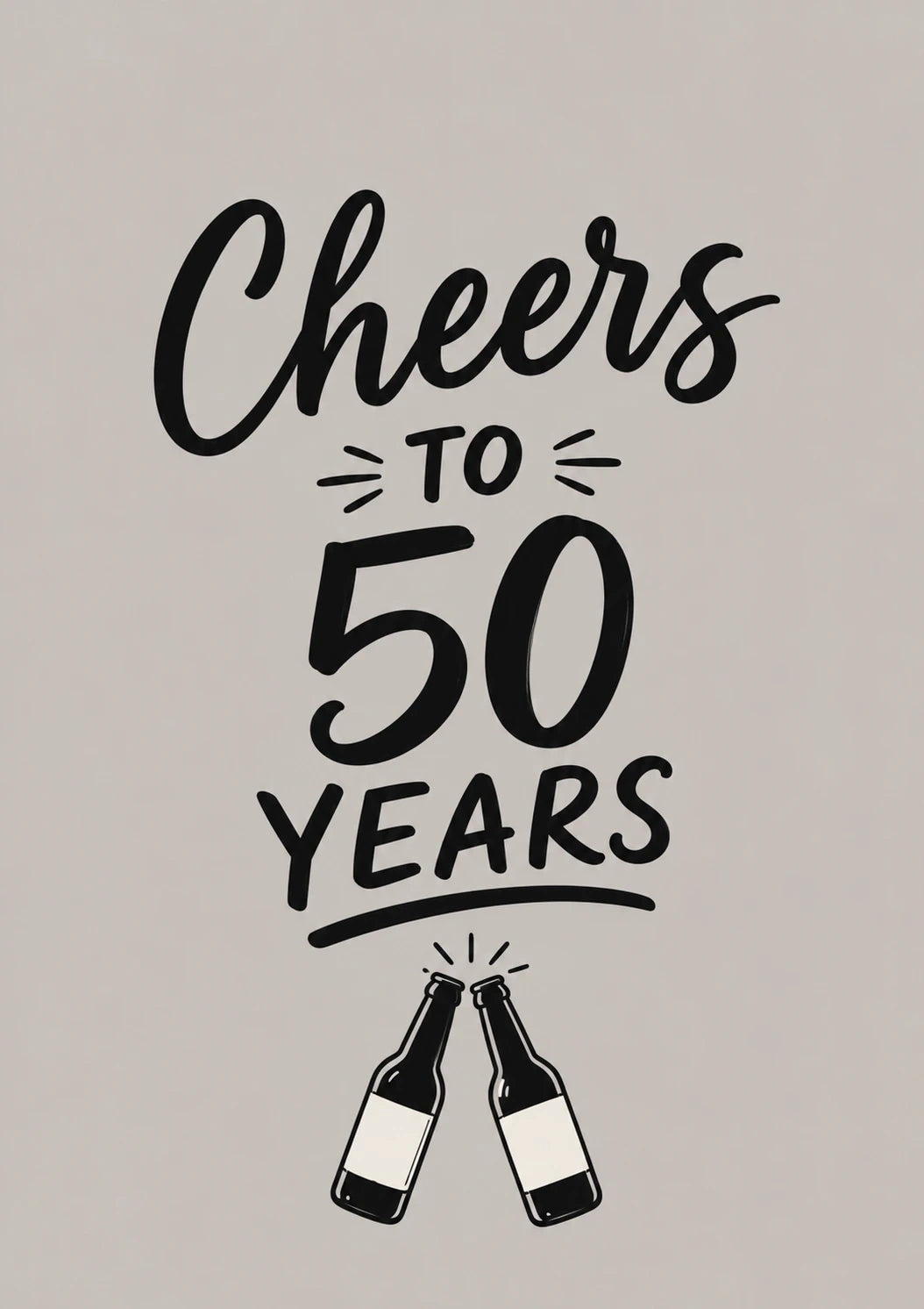 Birthdays - Personalised Card — with punch holes