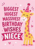 Load image into Gallery viewer, Birthdays - Personalised Card — with punch holes
