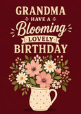 Load image into Gallery viewer, Birthdays - Personalised Card — with punch holes
