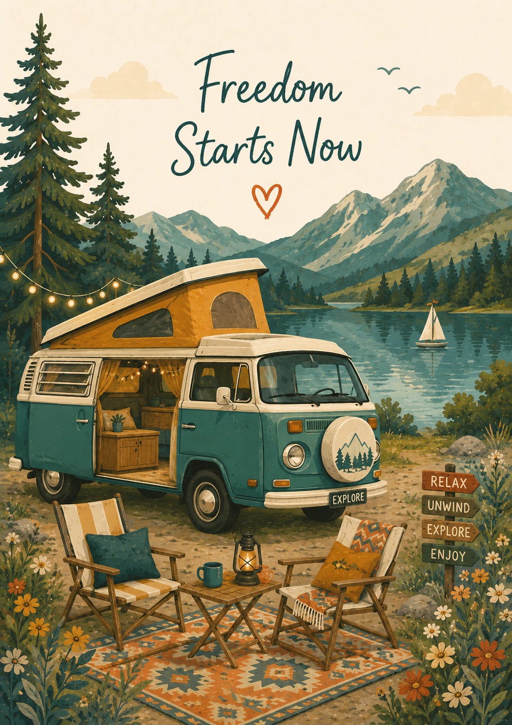 Retirement - Personalised Card — with punch holes
