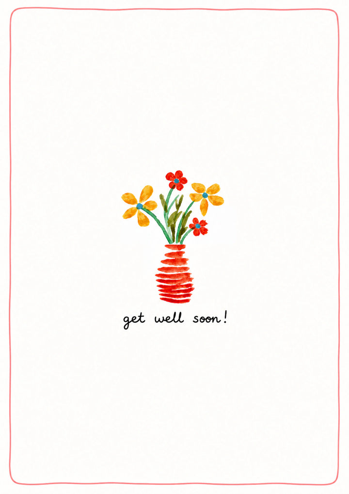 Get Well - Personalised Card