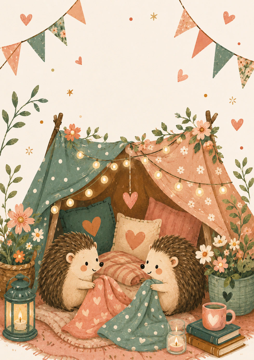 Engagement - Personalised Card — with punch holes