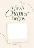 Load image into Gallery viewer, Fresh Chapter Begins Photo Upload Leaving Card for Sister
